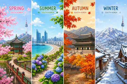 Korea's 4 Seasons