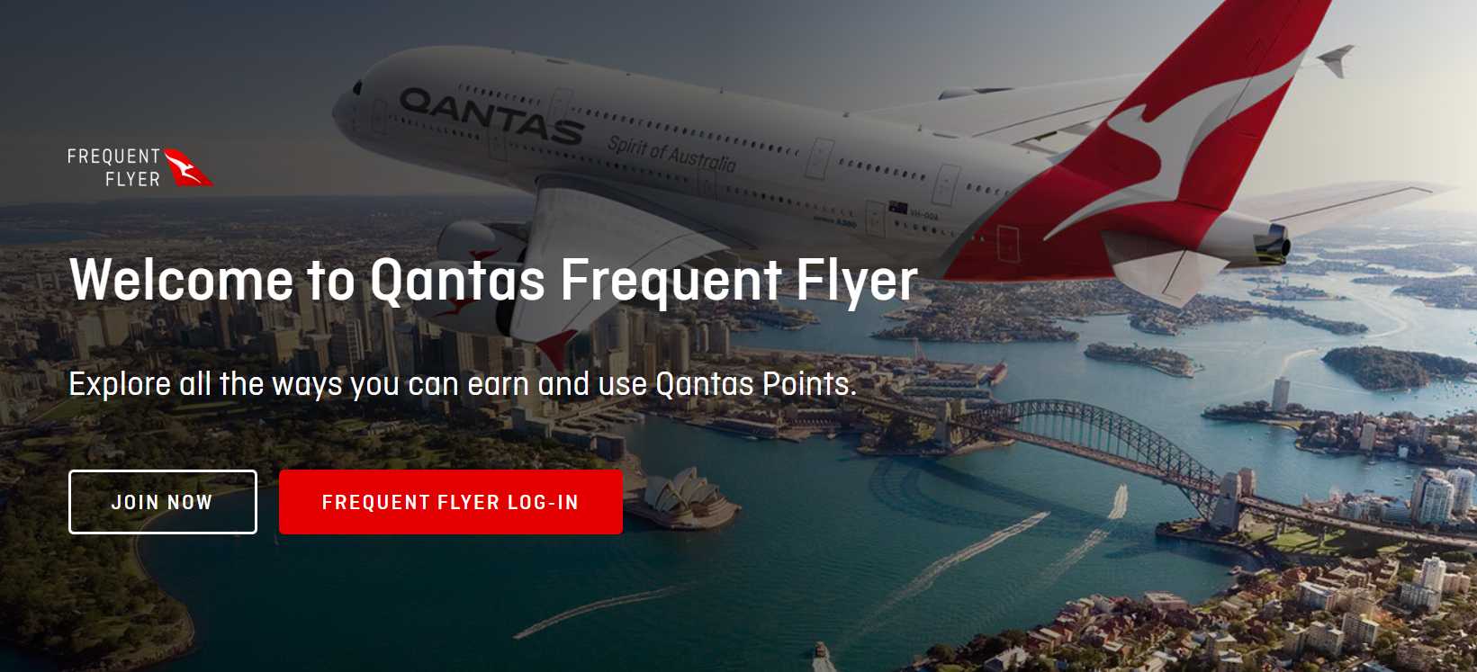 Qantas Frequent Flyer Register