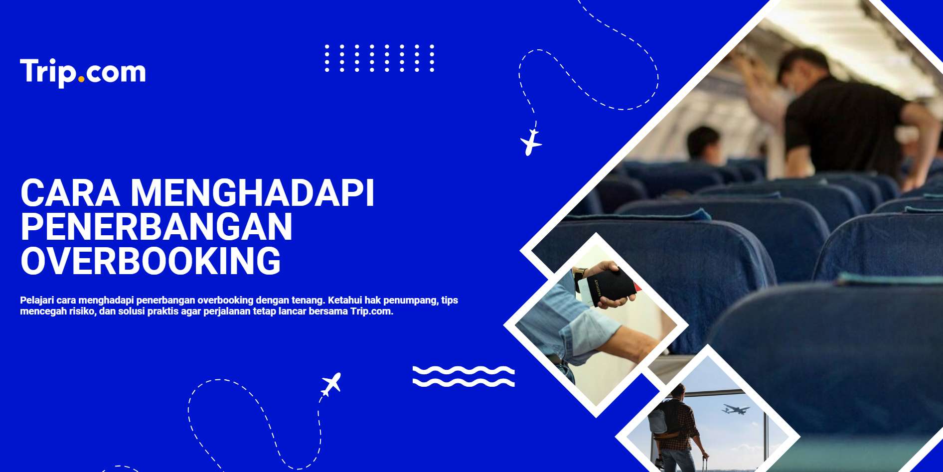 cara menghadapi penerbangan overbooking