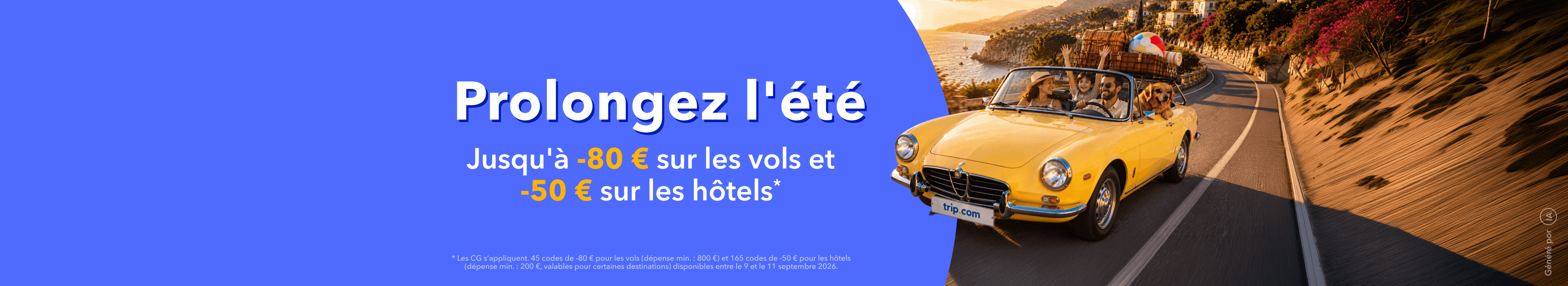 Prolongez l’été avec les offres voyage exclusives
