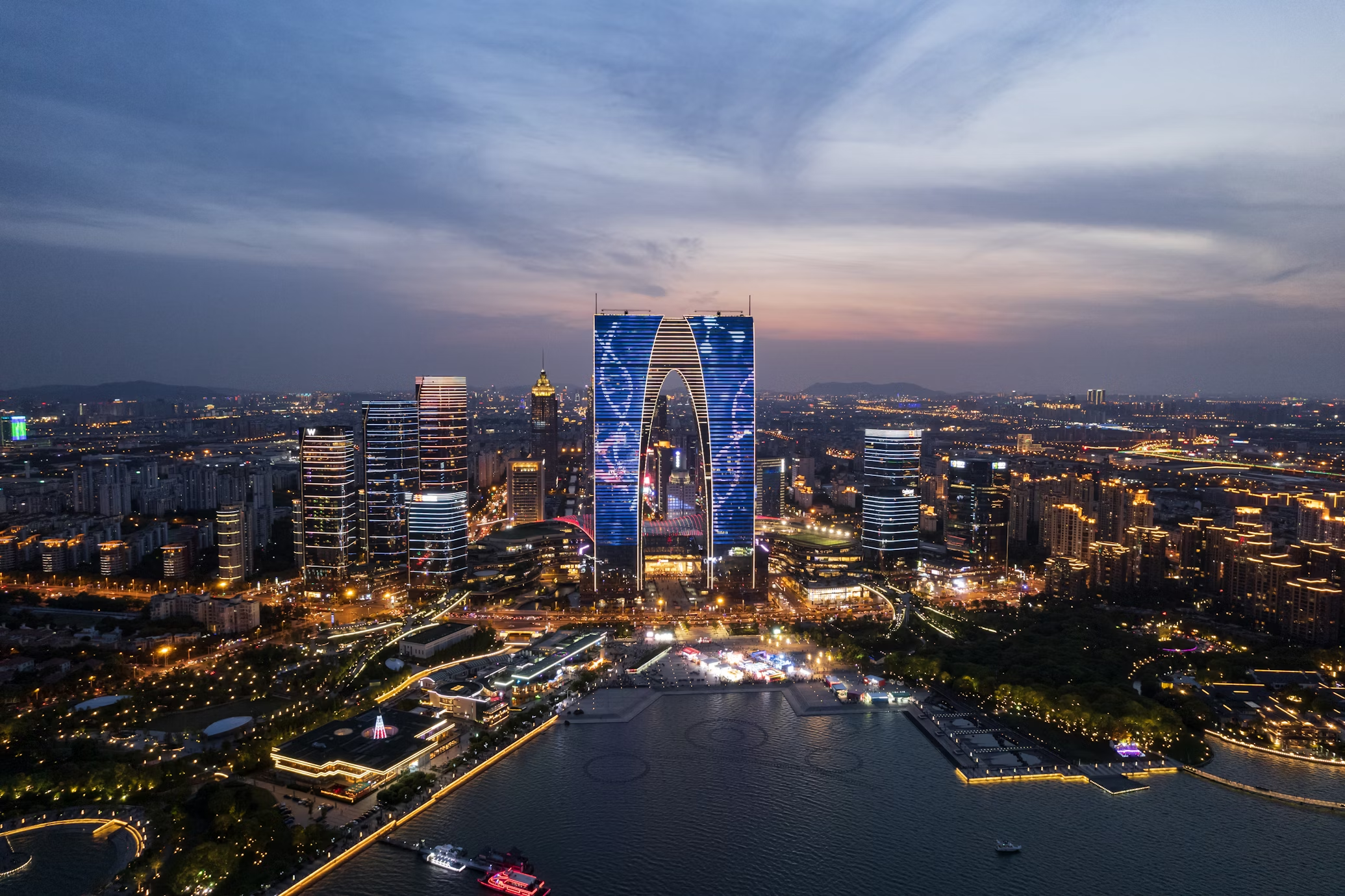 City Night View, Suzhou