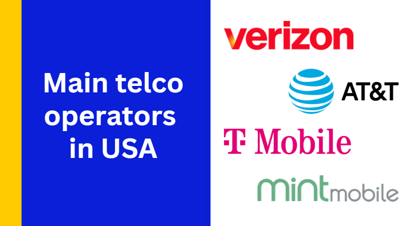 MAIN TELCO OPERATORS IN USA
