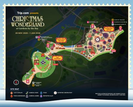 Christmas Wonderland 2025 Map
