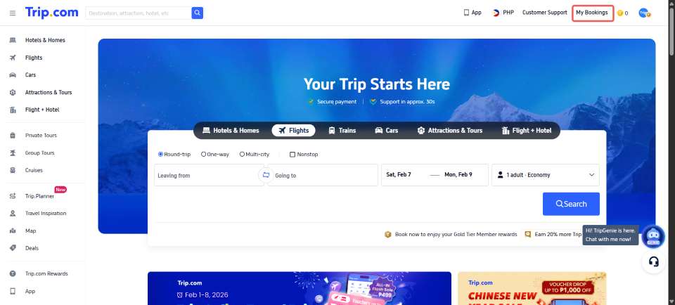 Trip.com Booking Confirmation