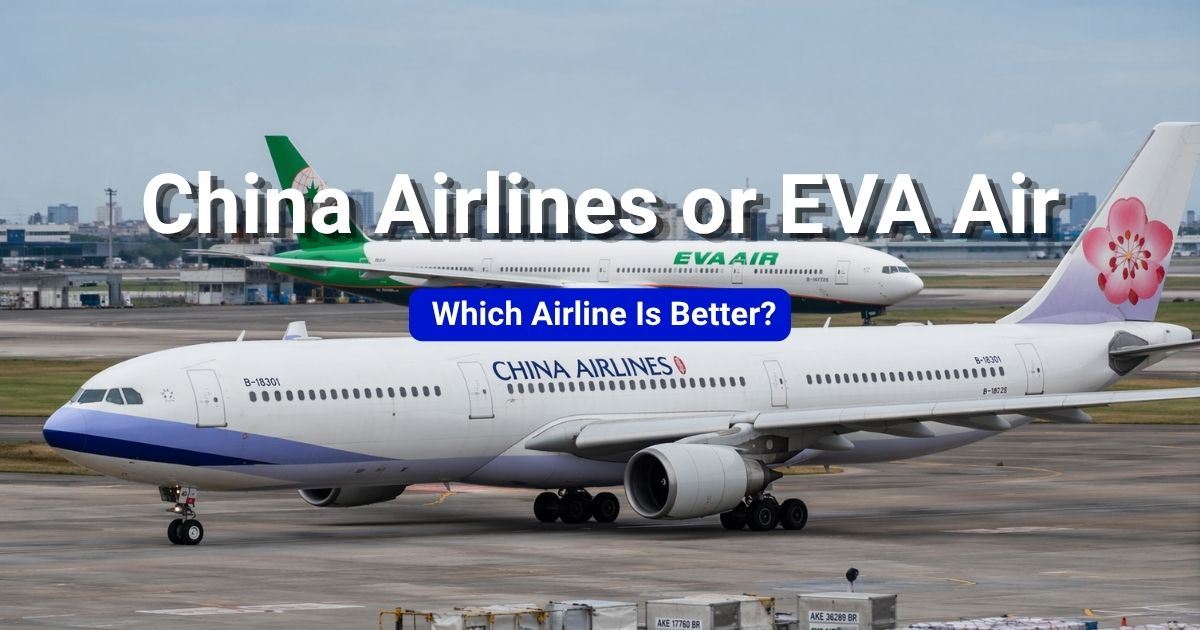 China Airlines or EVA Air