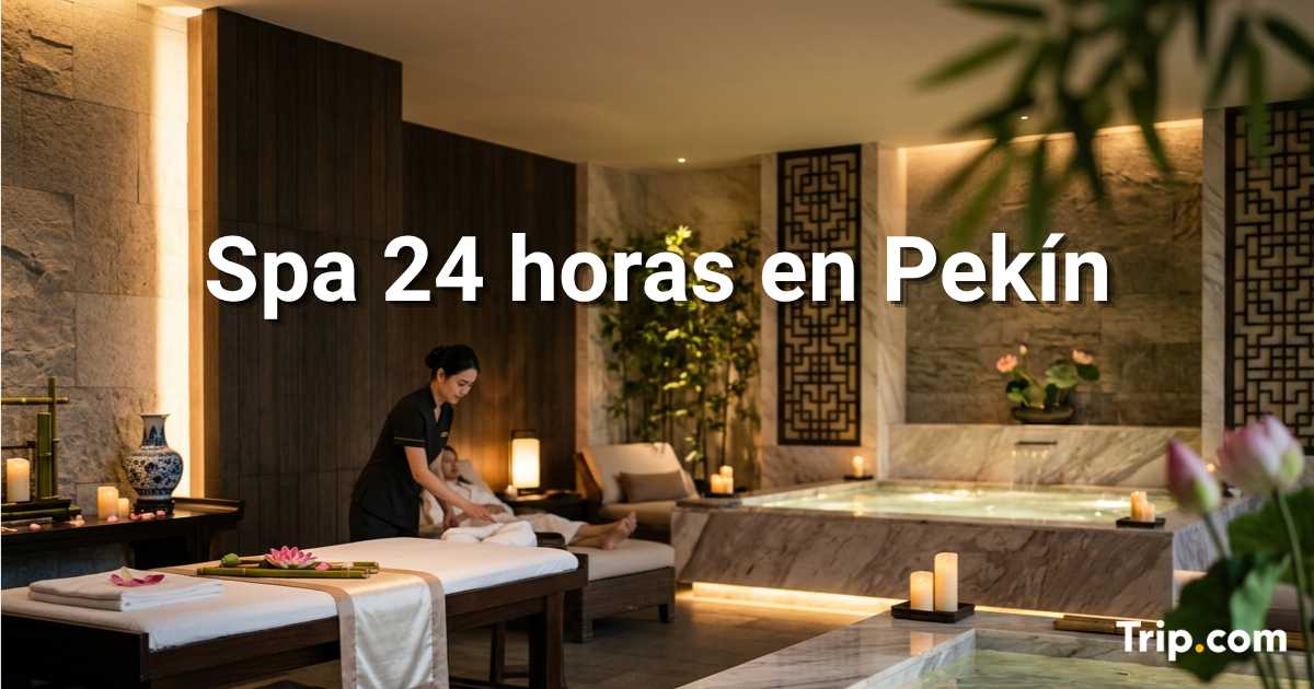 Mejores spas 24 horas en Pekín: precios, servicios y guía