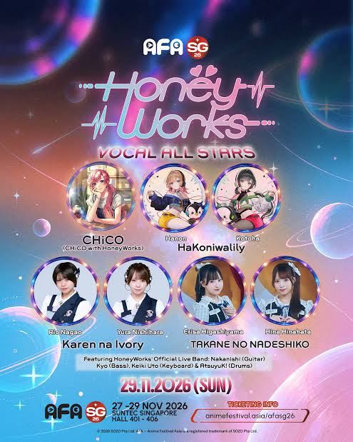 HoneyWorks Vocal All Stars × AFA Vocaloid Night feat. Hatsune Miku