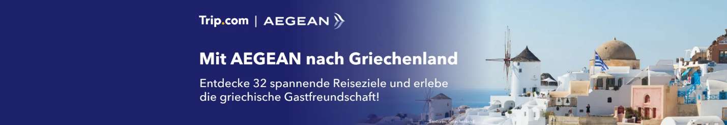 Mit AEGEAN nach Griechenland