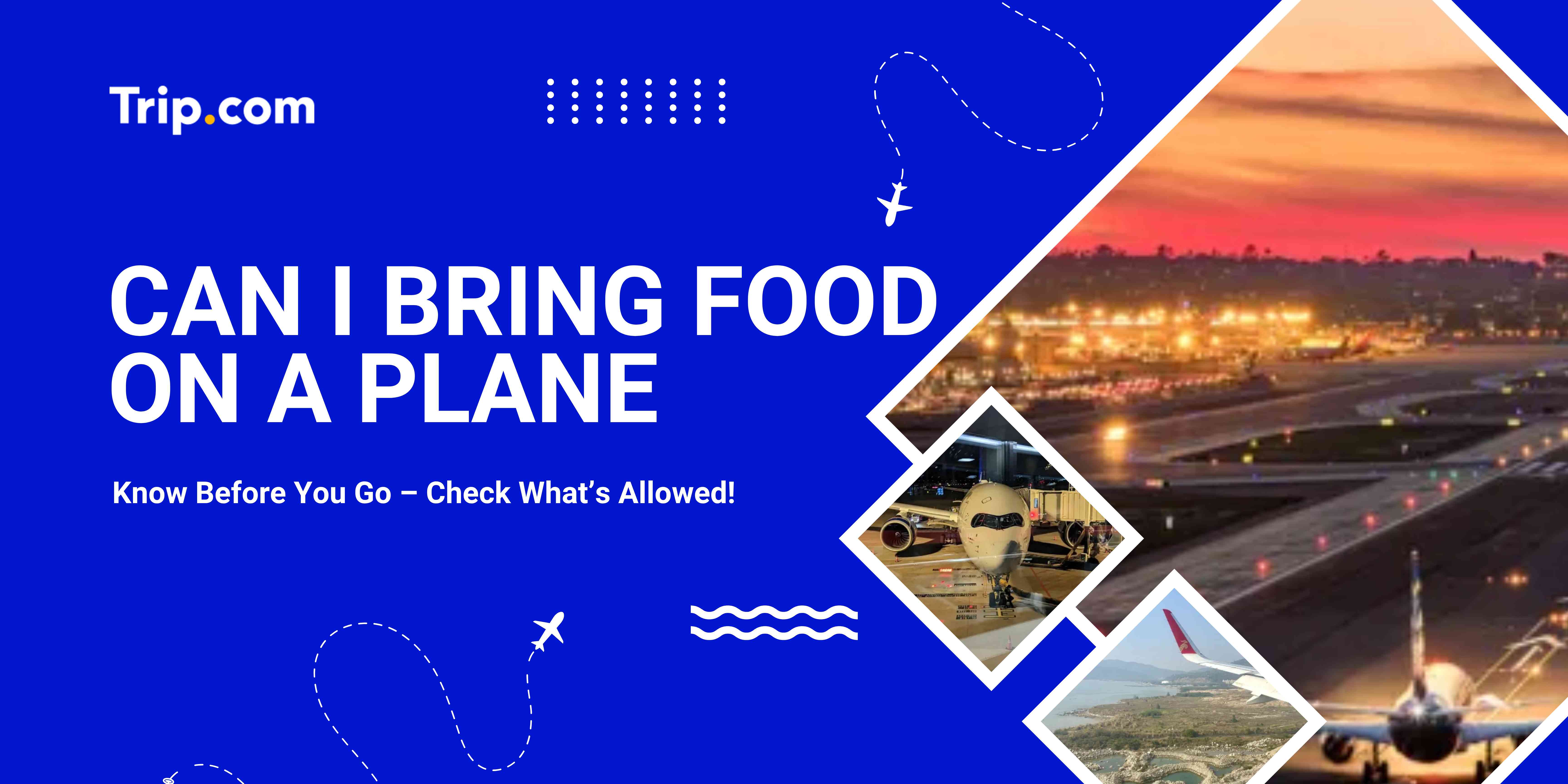 Can I Bring Food on a Plane