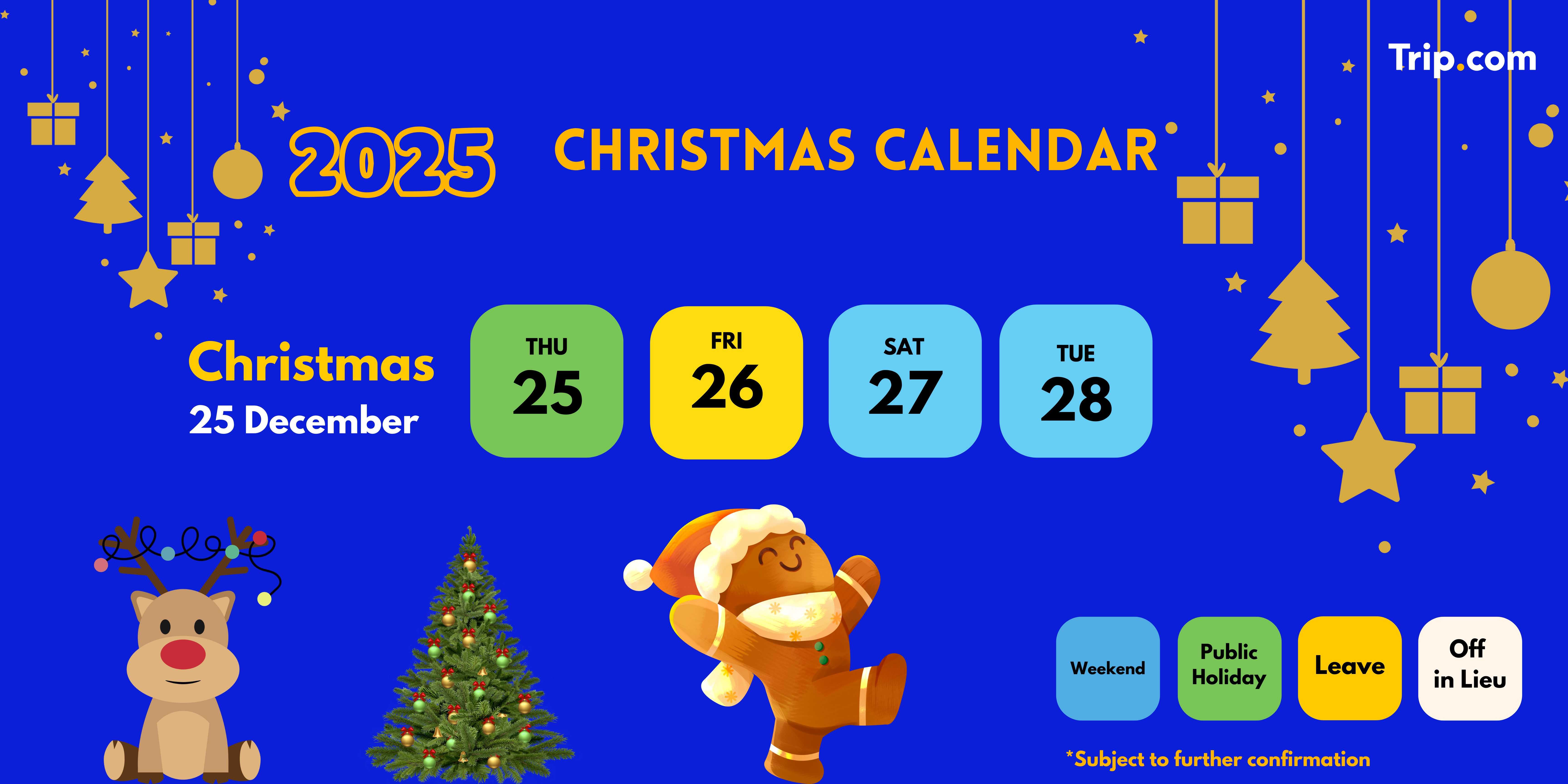 Jadwal Libur Nasional dan Cuti Bersama Natal 2025