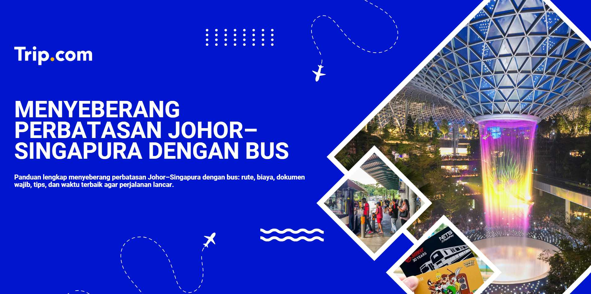 menyeberang perbatasan johor singapura dengan bus