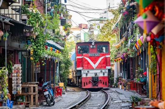 Train Street area