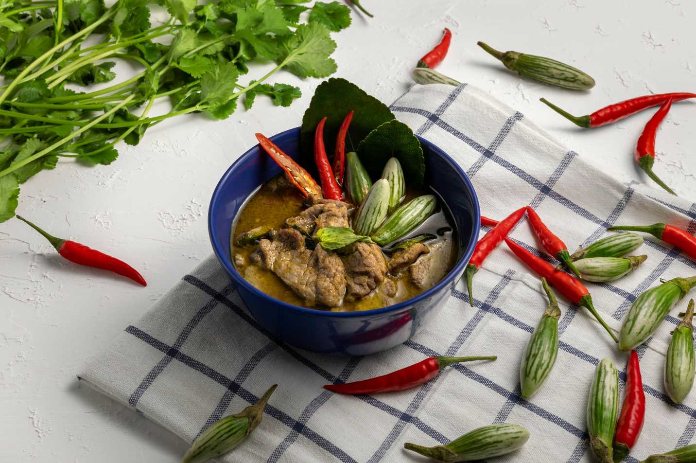 泰国餐：绿 Curry