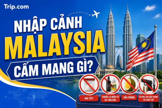 Nhập cảnh Malaysia cấm mang gì? Danh sách đồ cấm & Lưu ý hải quan 2026 | Trip.com