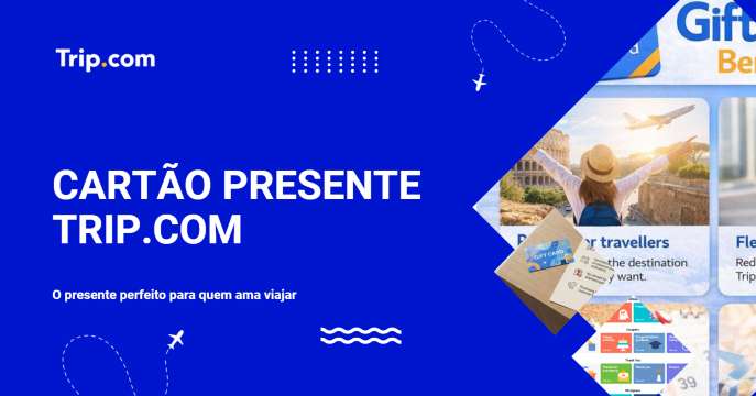 Cartão presente Trip.com