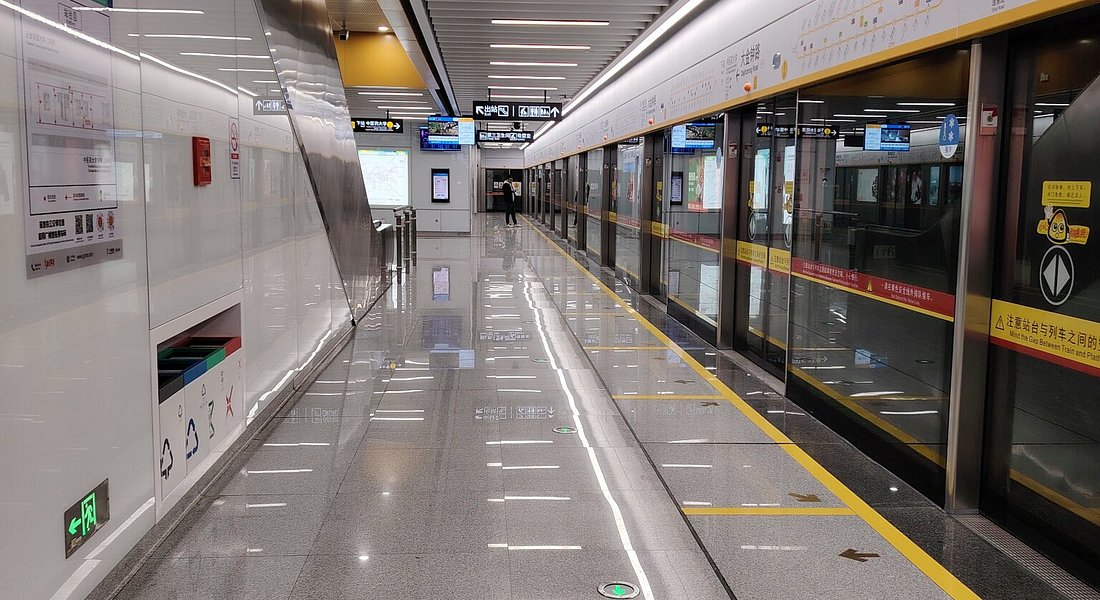 Wie fährt man mit der U-Bahn in Guangzhou?
