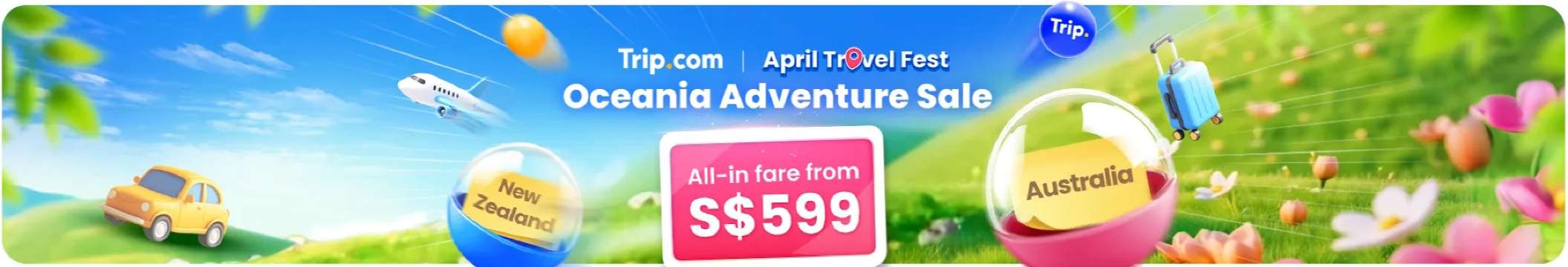 Trip.com Promo Code Singapore: April Sale Cameo Promo Code
