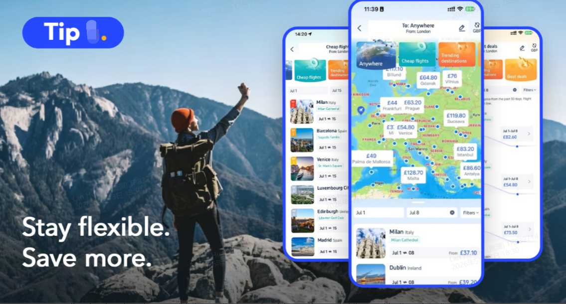 Book at Best Timing with Flexible Search and Price Alerts