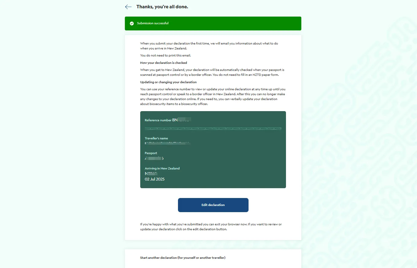 How to Fill in NZTD 4