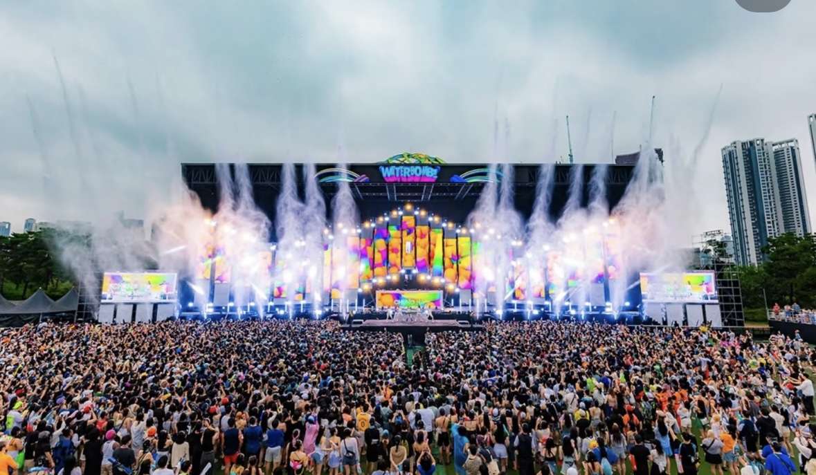 Waterbomb Festival Séoul