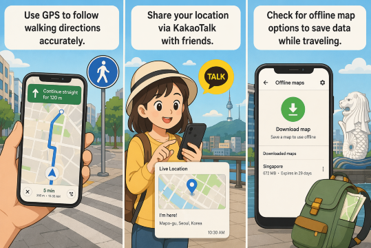 Tips Using Kakao Map