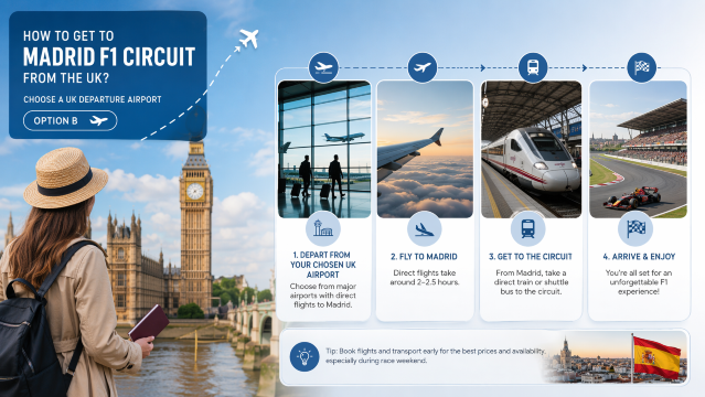 UK airports to Madrid flights