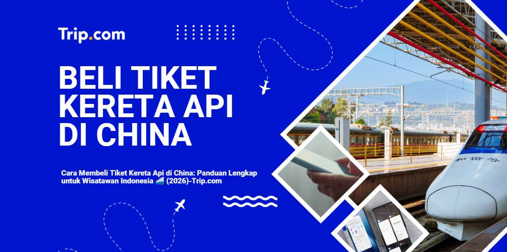 Cara Membeli Tiket Kereta Api di China untuk WNA | Panduan Lengkap 2026 | Trip.com