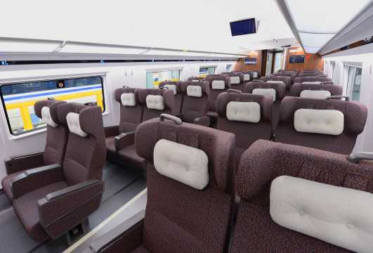 China Train: first class seats