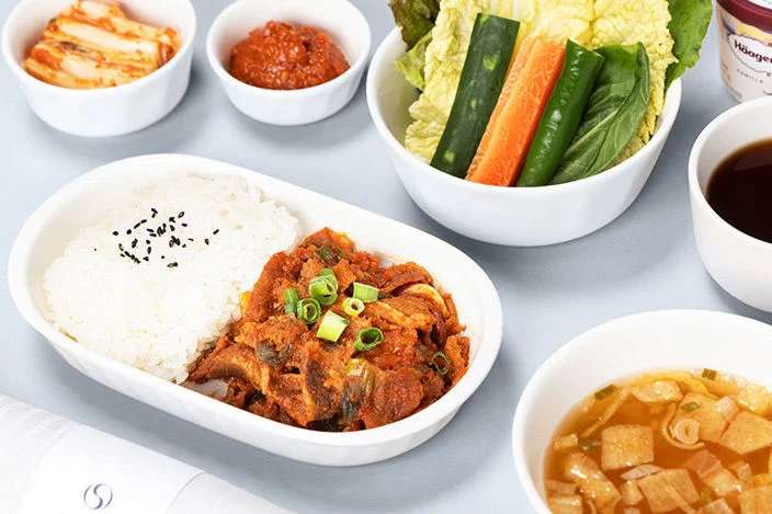 大韓航空ならではの人気機内食