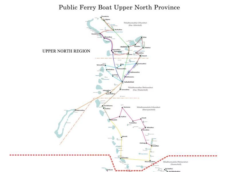Public Ferry Map