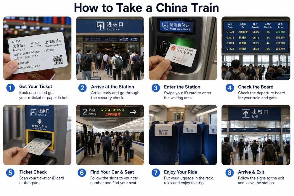 How to Take a China Train: Step-by-Step Guide