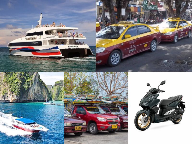 Koh Samui Transport Map