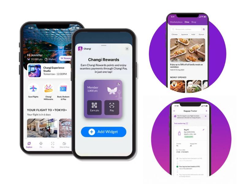 Changi Airport App