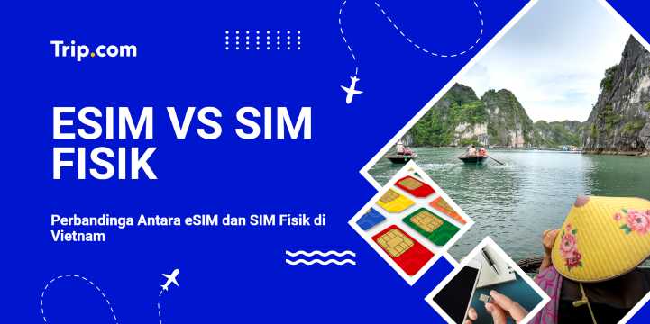 Perbandingan eSIM vs SIM Card Vietnam untuk Wisatawan | Trip.com