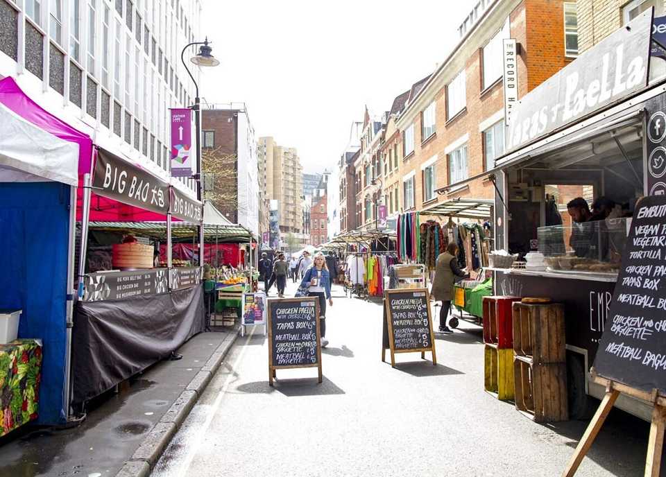 Leather lane market