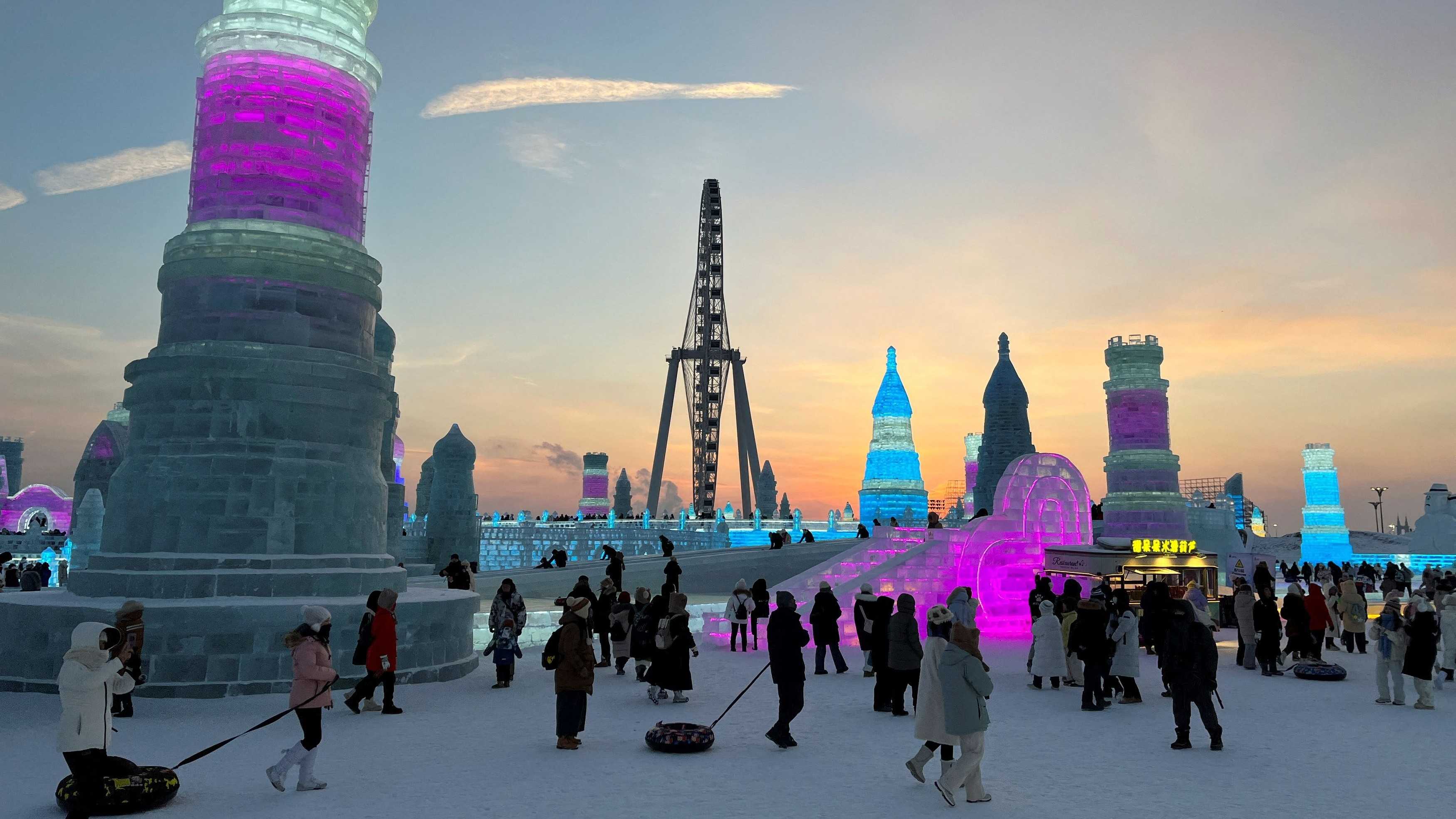 China's 'ice city' Harbin