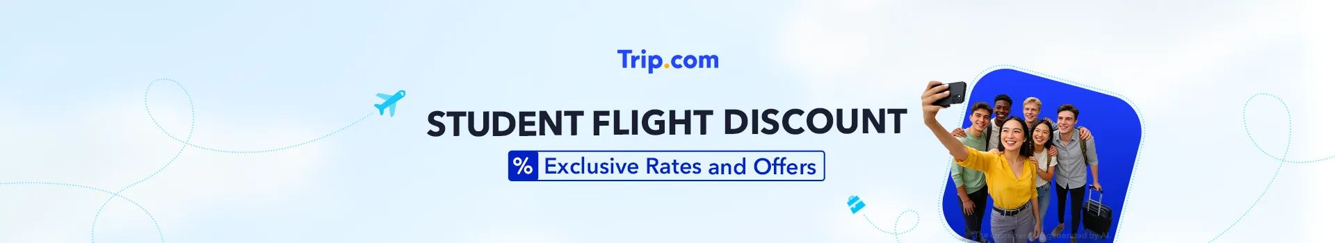 Student flight discount