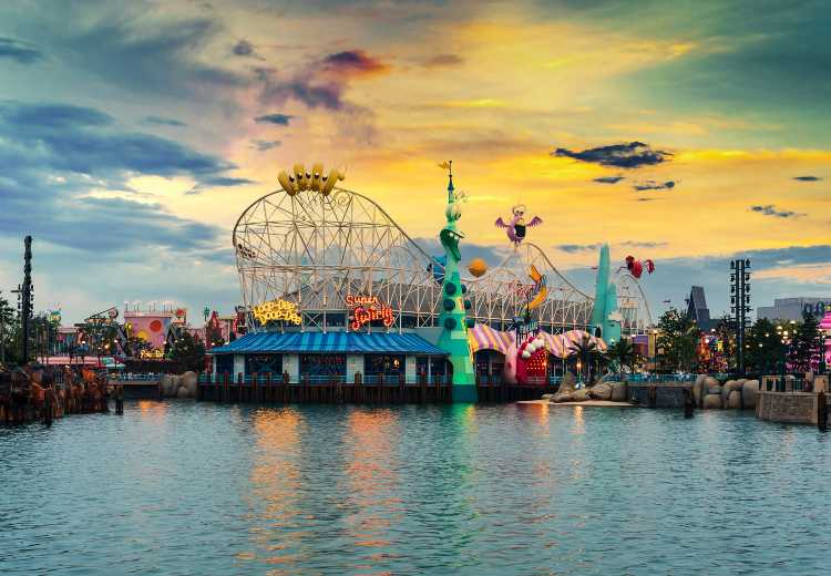 Universal Studios Beijing Minions far view