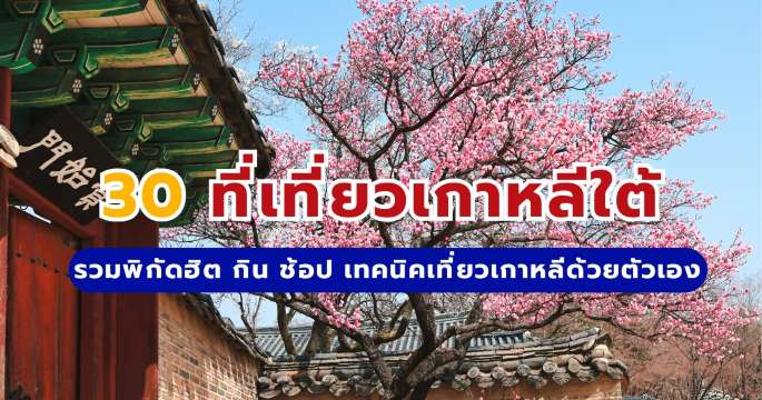 30 ที่เที่ยวเกาหลี รวมจุดเช็คอินยอดฮิต พร้อมเทคนิคเที่ยวเอง