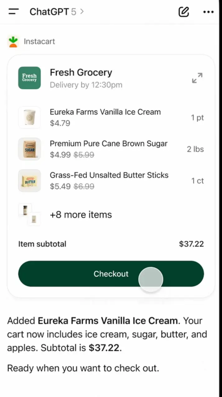 Instacart: Grocery and everyday shopping support