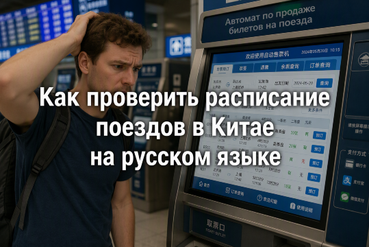 Как проверить расписание поездов в Китае на русском | Trip.com