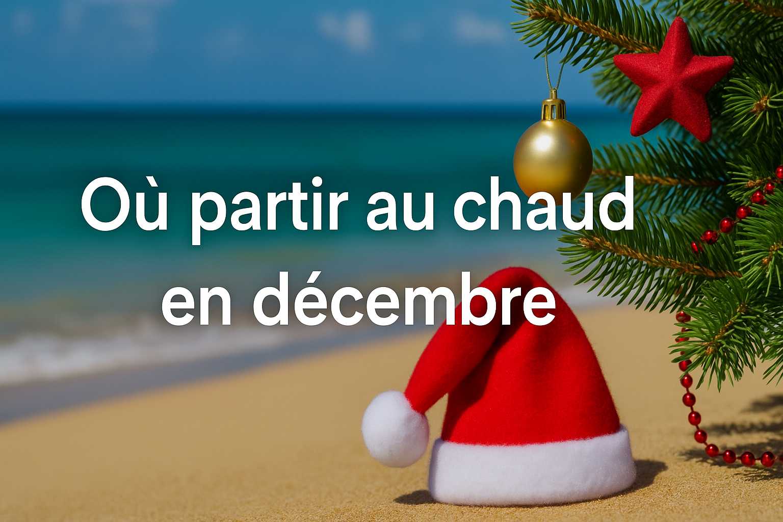 Partir au chaud en décembre : Top 10 destinations soleil