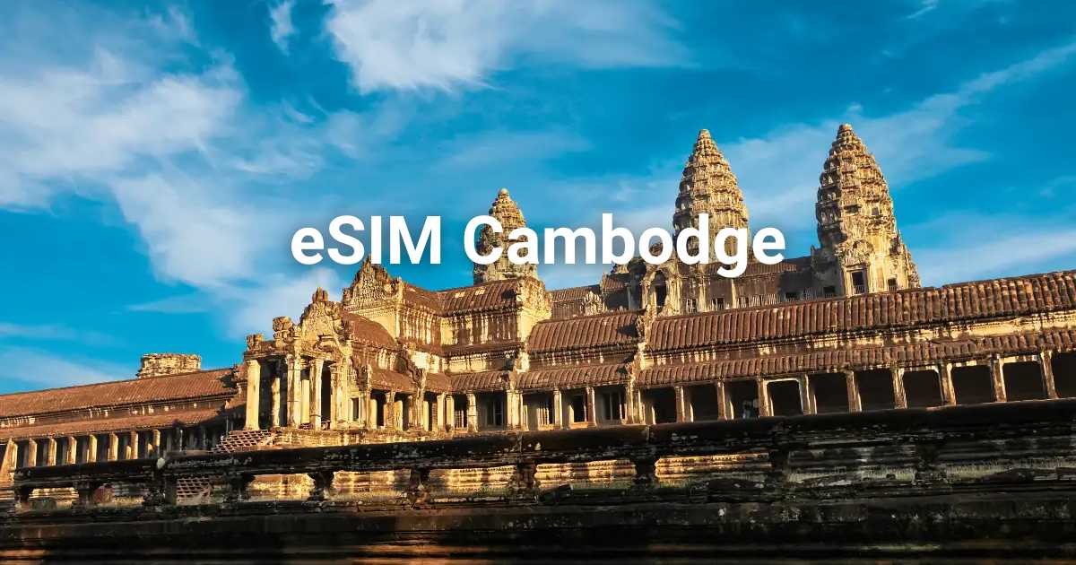 eSIM Cambodge