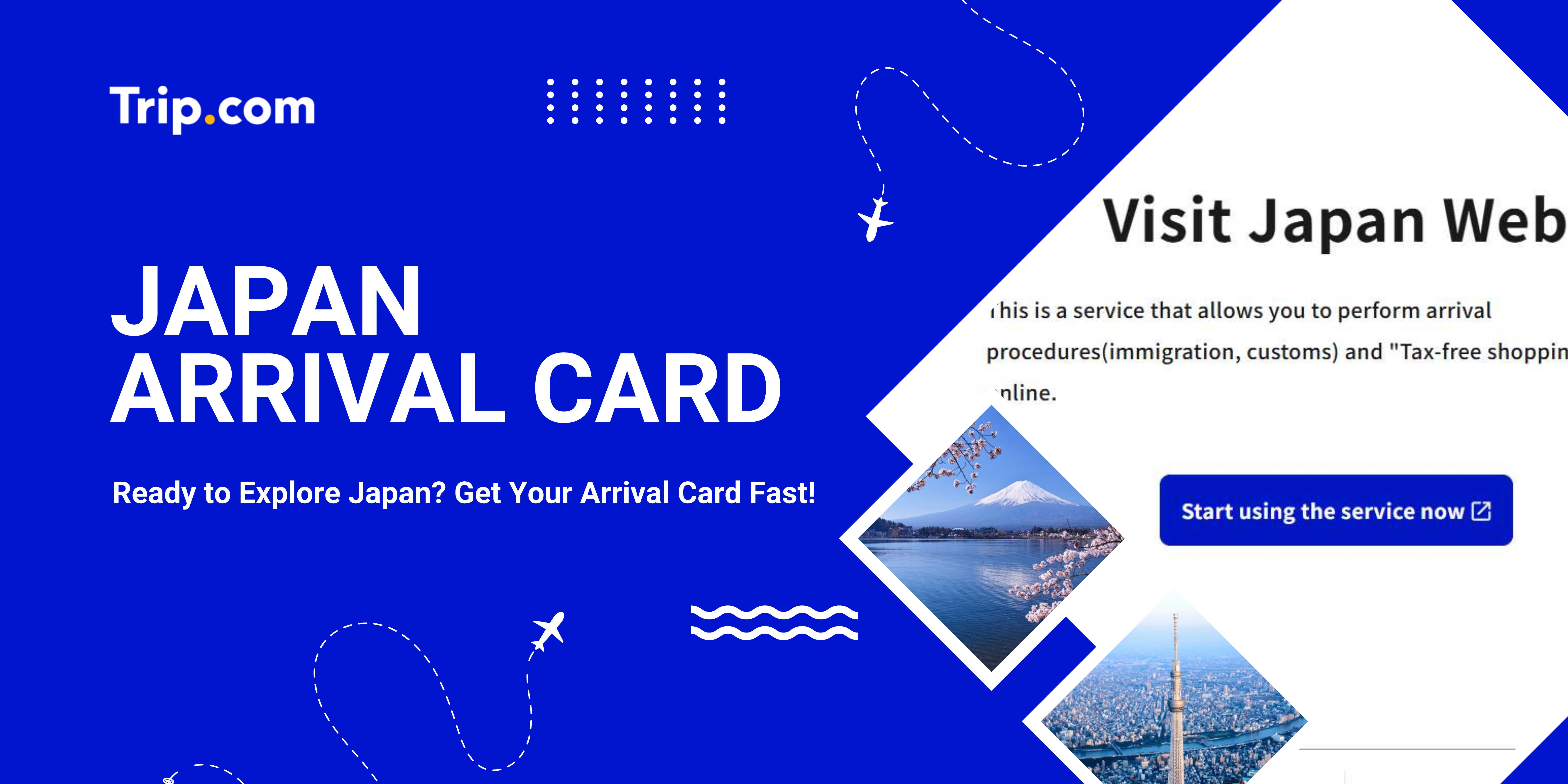 Japan Arrival Card