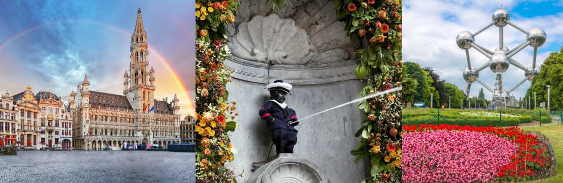 Landmark ikonik dengan arsitektur klasik Eropa