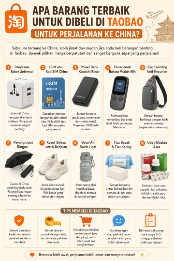 What are the best things to buy on Taobao for your trip to China?