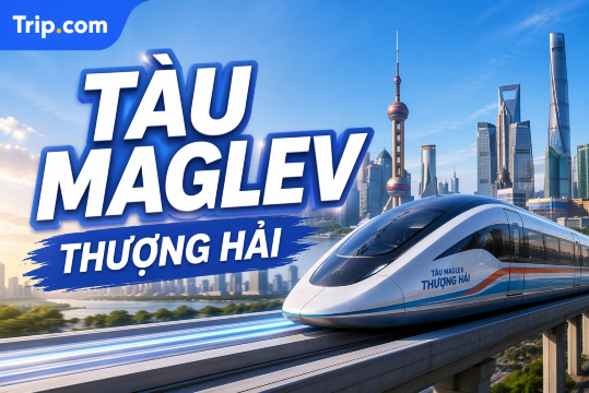 Kinh nghiệm đi tàu Maglev Thượng Hải 2026: Giá vé, lộ trình và hướng dẫn chi tiết | Trip.com