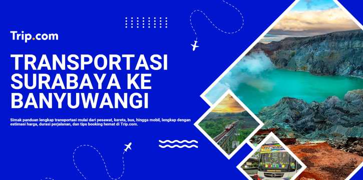 Surabaya ke Banyuwangi: Rute Perjalanan, Transportasi & Tips Lengkap | Trip.com