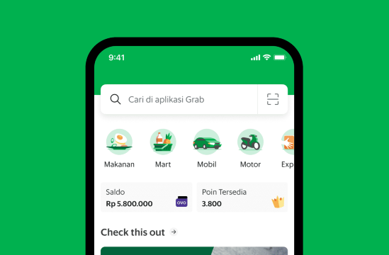 Langkah 1: Buka Aplikasi Grab