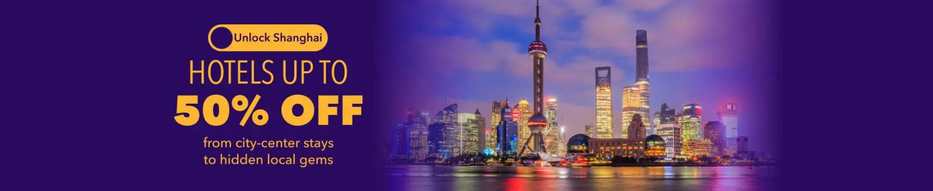 Unlock Shanghai: Up to 50% Off Hotels